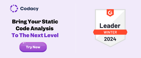 Codacy - Bring your static code analysis to the next level - Try now