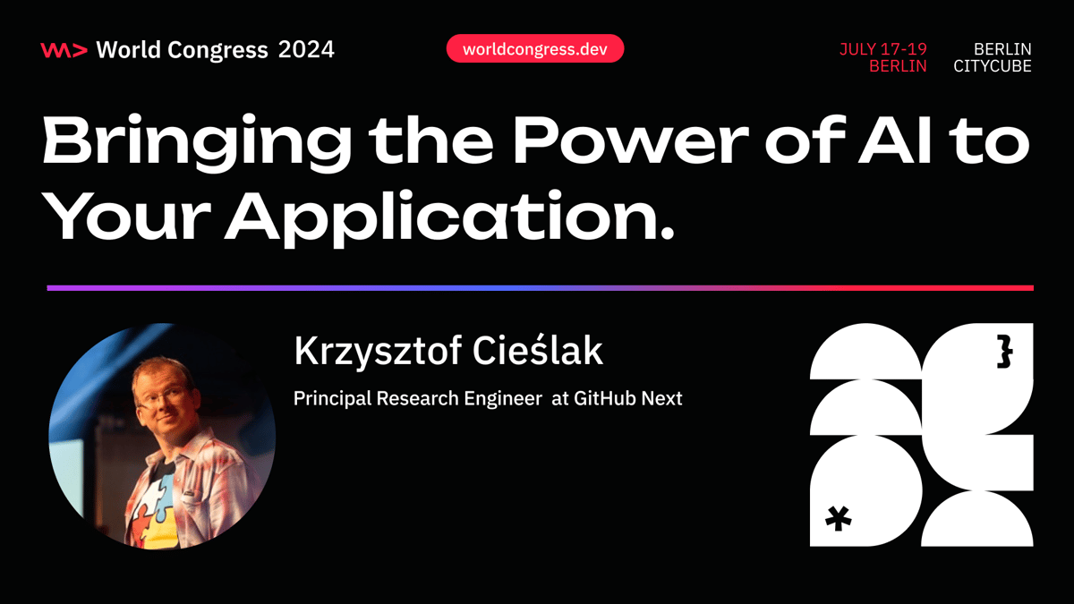 Krzysztof Cieślak - Bringing the power of AI to your application.-UGxhbm5pbmdfMjAwMjkxMg==