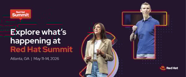 Explore what's happening at Red Hat Summit, Atlanta, GA, May 11-14 2026