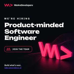 We're hring a product-minded software engineer