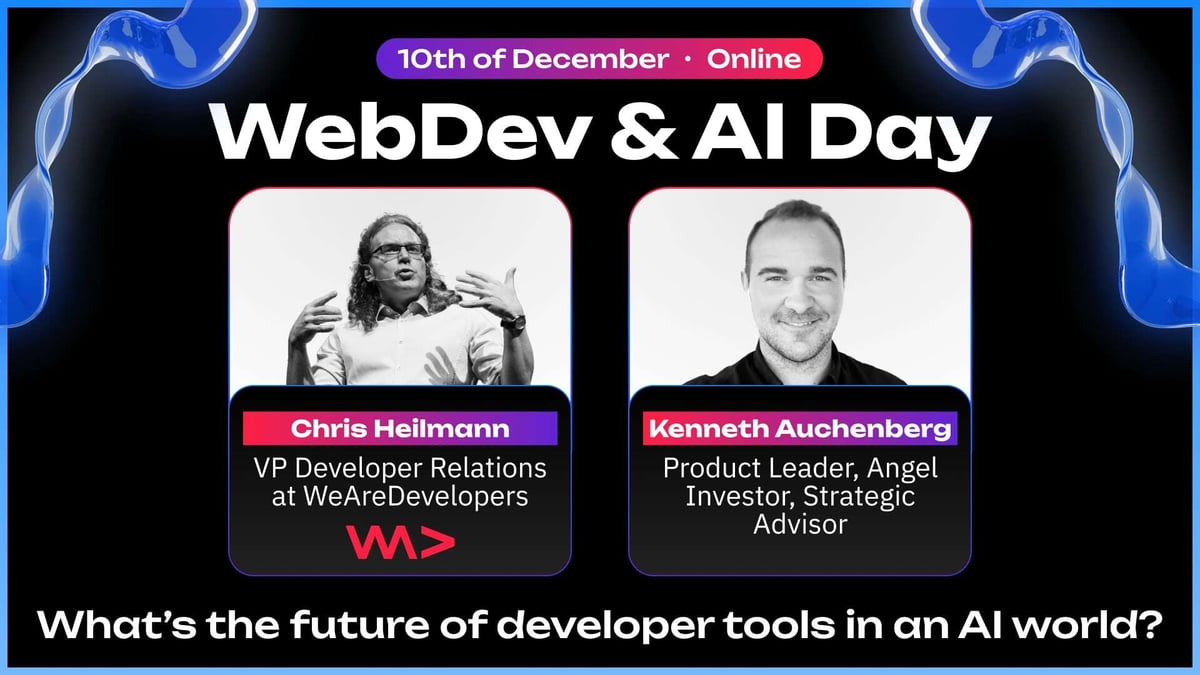 Chris Heilmann and Kenneth Auchenberg on What's the future of developers tools in an AI world